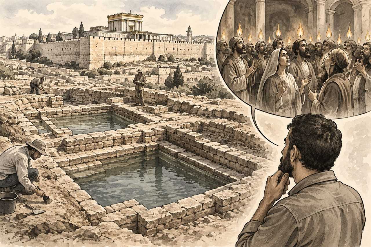 Archaeologists Find Ancient Pools Near Temple Mount, and Someone Connects Them to Acts 2