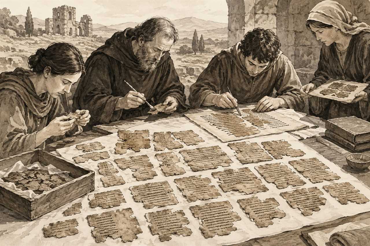 Scholars Recover 42 Pages of a Scattered 6th-Century Bible Manuscript