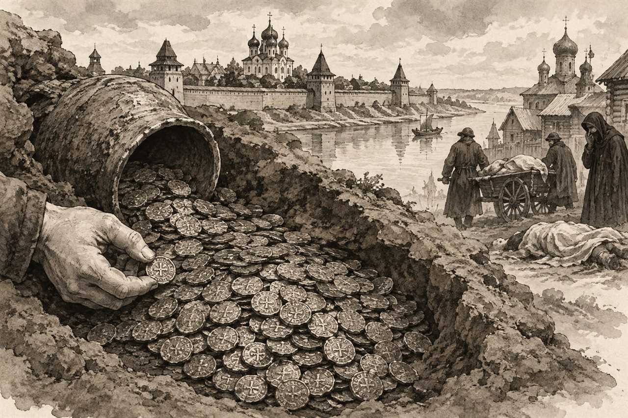A Buried Fortune in Kolomna: What 2,600 Medieval Coins Might Tell Us About a Plague