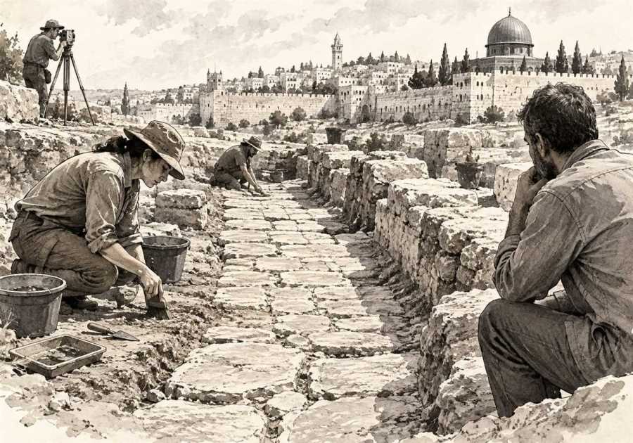 Archaeologists Find a Road in Jerusalem. Whether Jesus Walked It Is Still a Guess