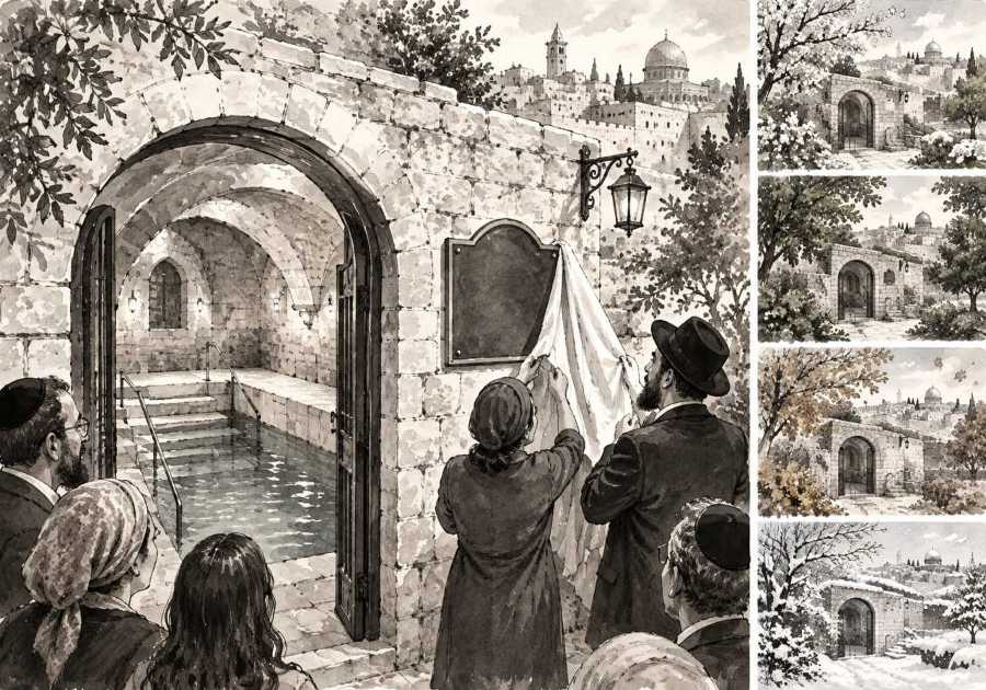 Jerusalem's House of Mikvehs Finally Gets a Name, Five Seasons Later